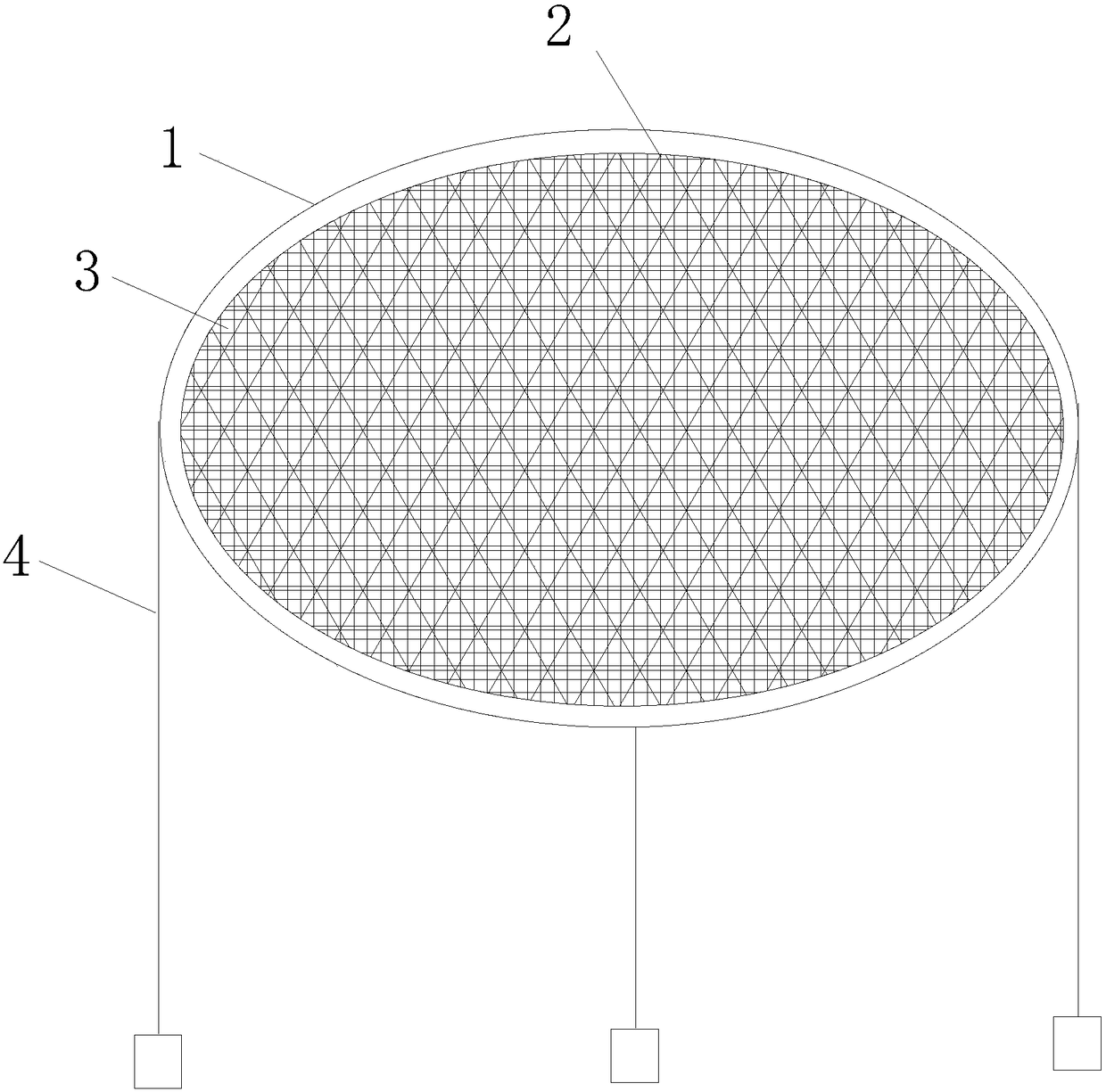 Floating device for soilless culture