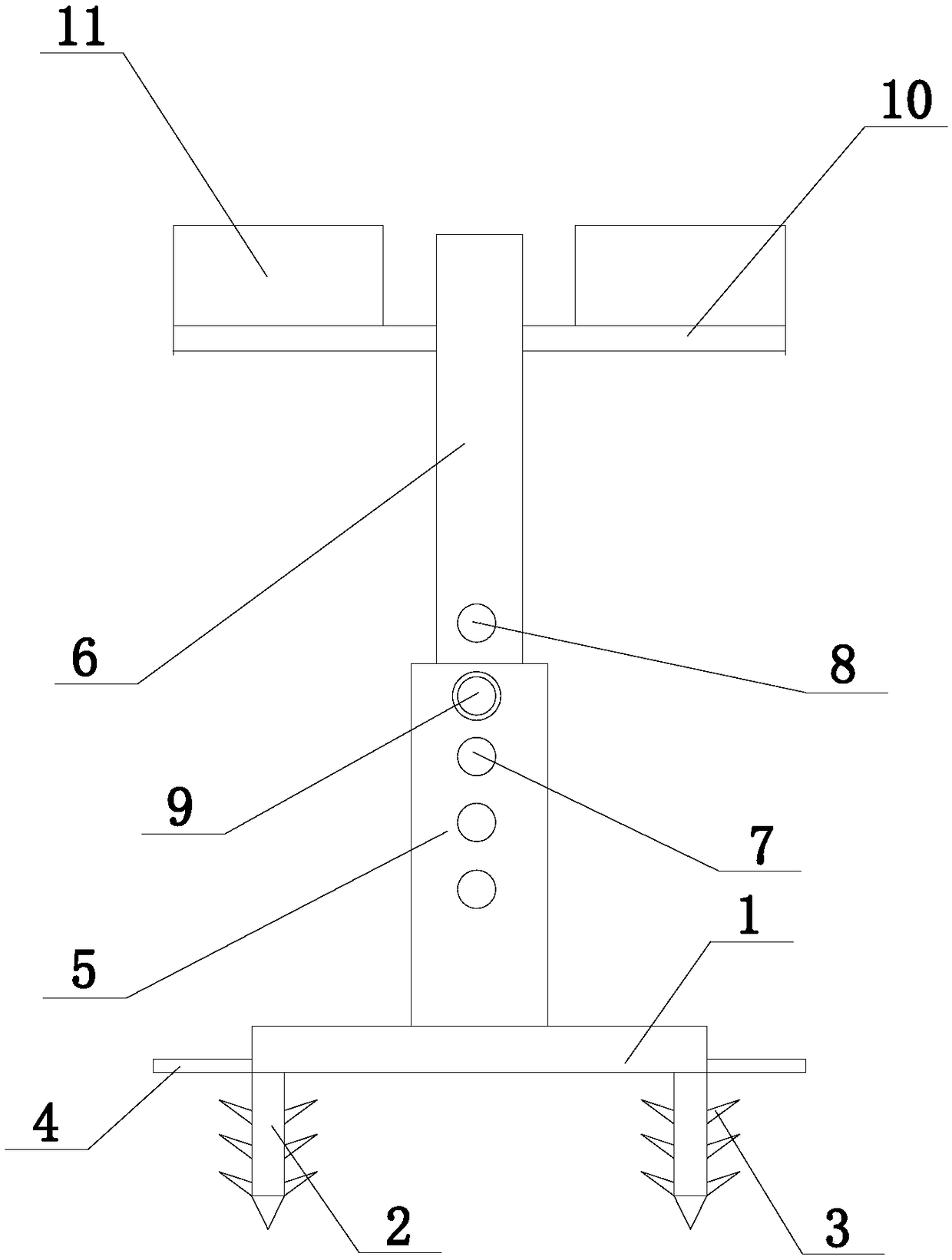 Pest prevention device for agricultural planting