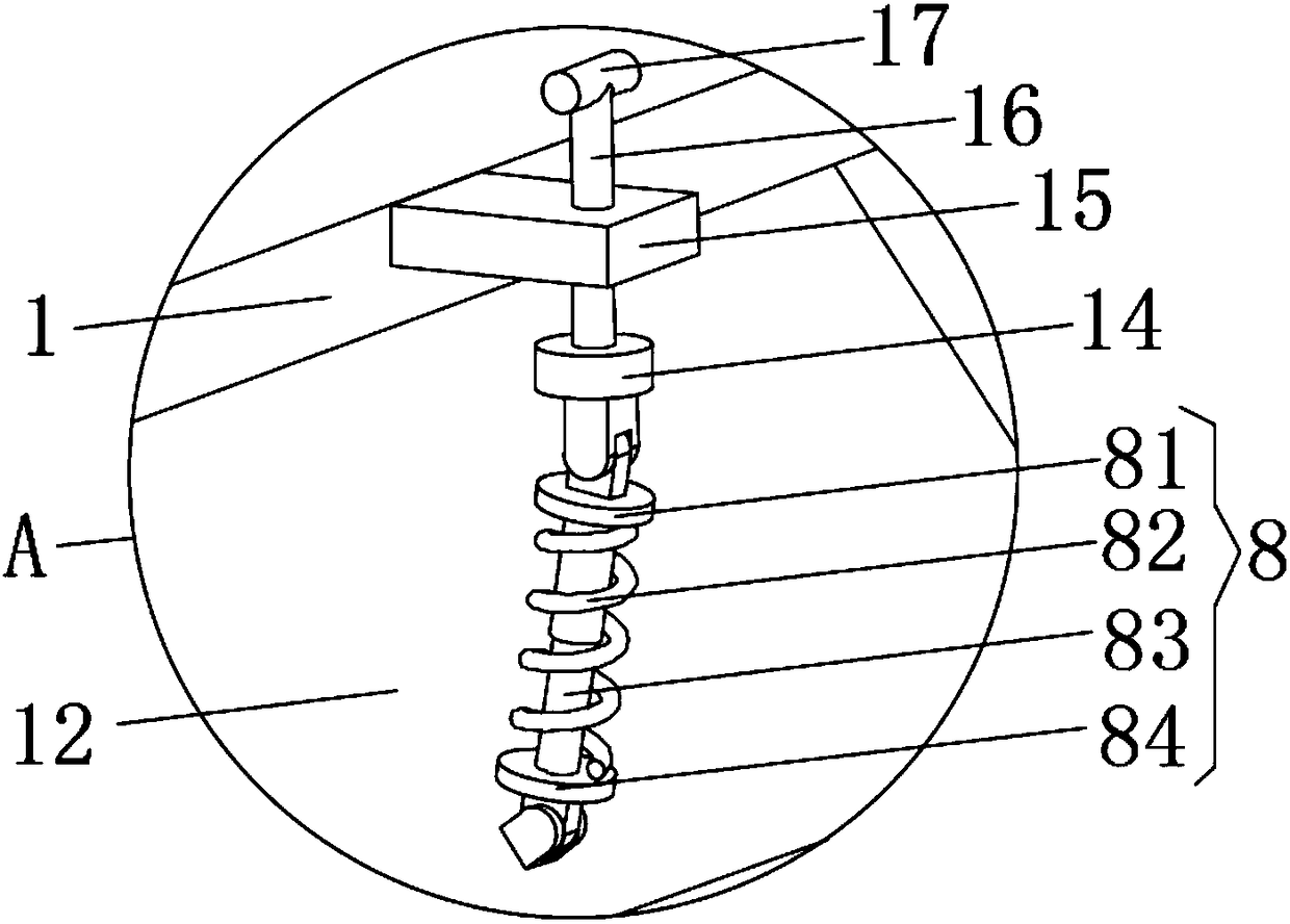 Compound farmland leveling machine