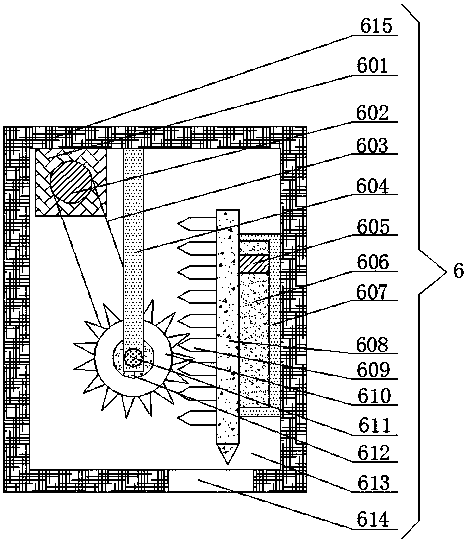 A kind of excavation depth adjustable tunnel drilling equipment and its construction method