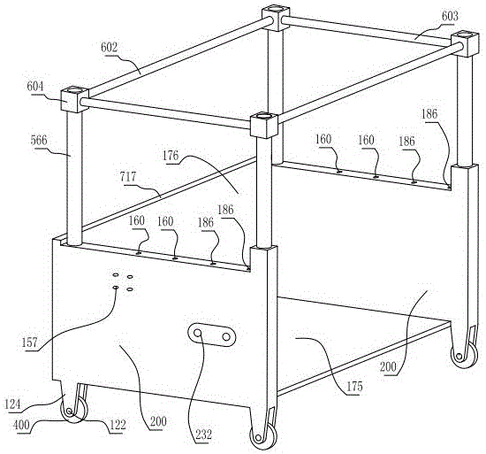 Titanium alloy glass detecting system with gears, turnplate, screw camera and bearing corner presser plates