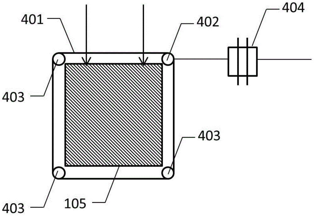 Single-pixel terahertz holographic imaging device and method