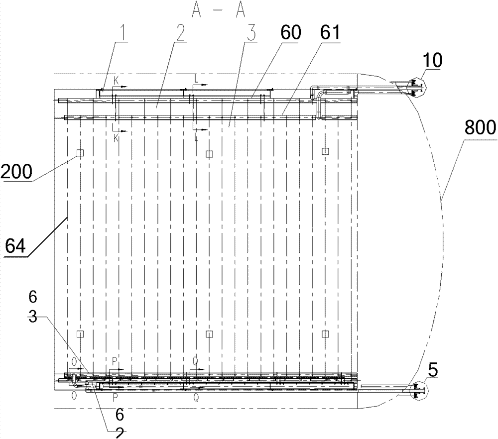 Straight cylindrical liquid-nitrogen liquid-helium double-medium compatible heat sink device and refrigeration method thereof