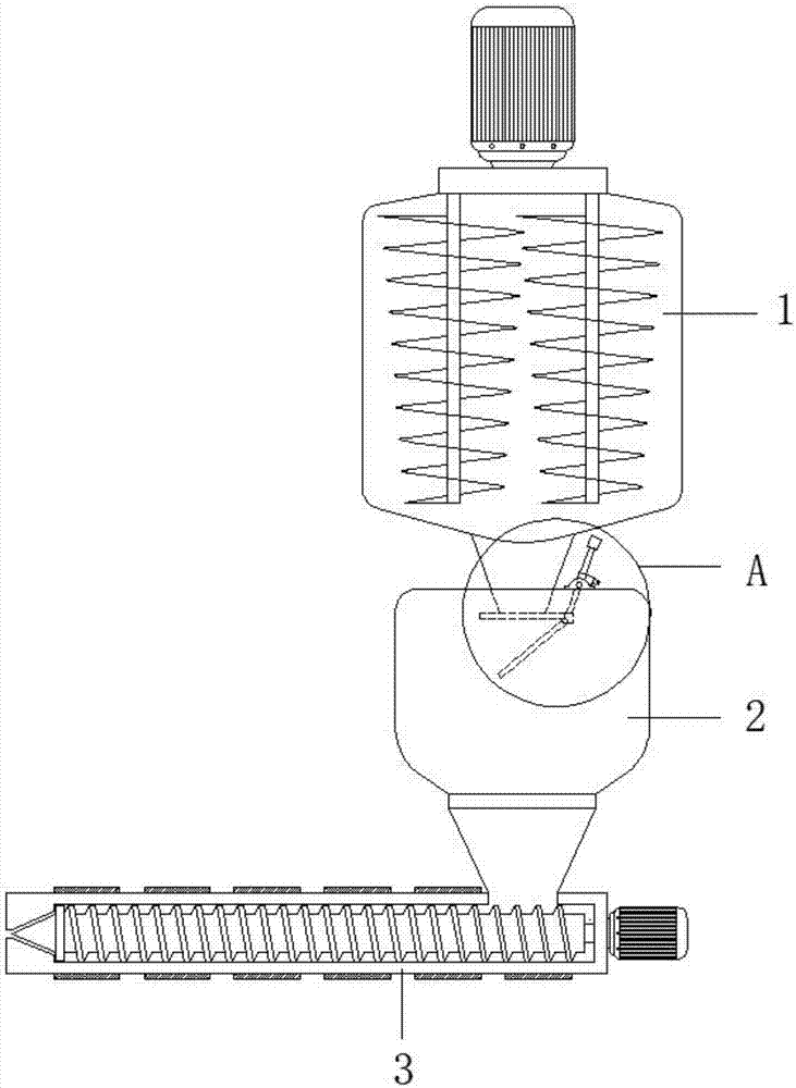 Production device for metal coating composition