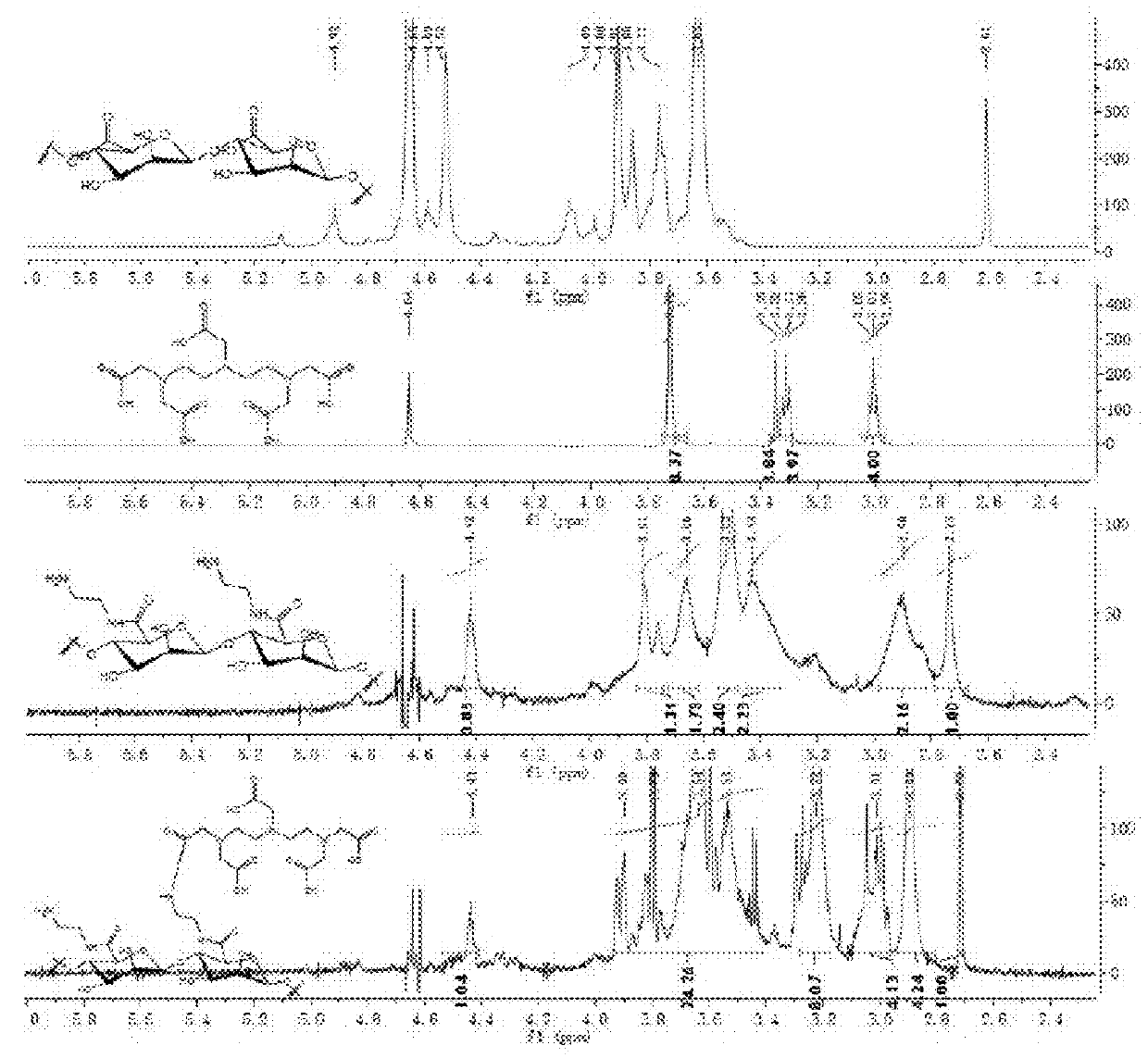 Lymph targeting nuclear magnetic contrast agent using brown algae polysaccharide as carrier and preparation method and use thereof