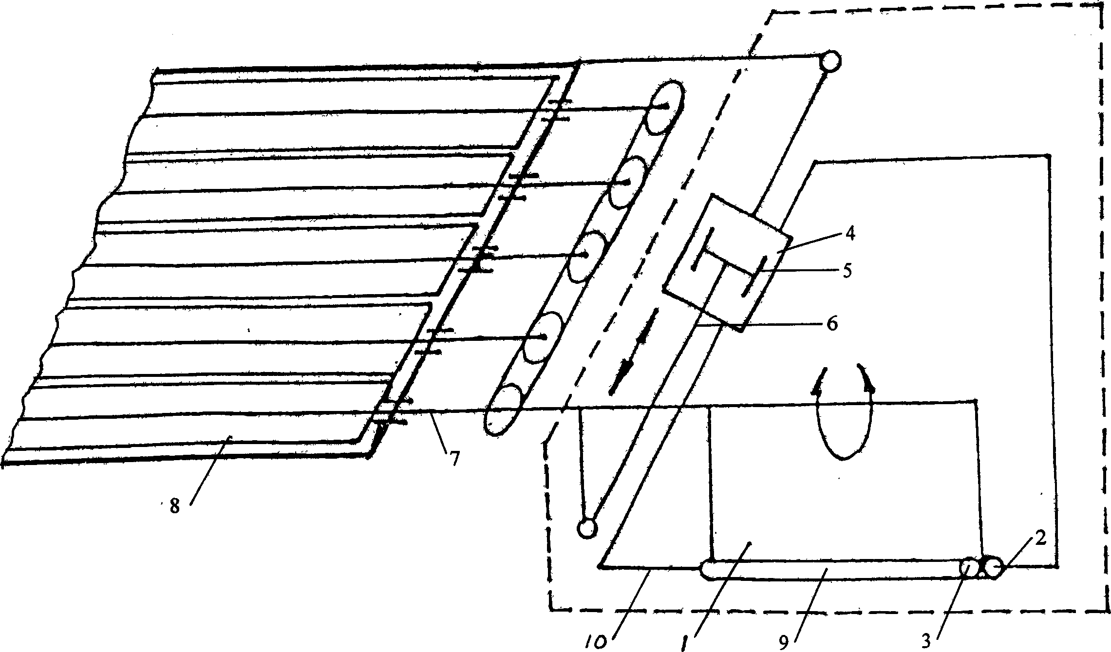 Solar energy thermal phase transformation tracking device