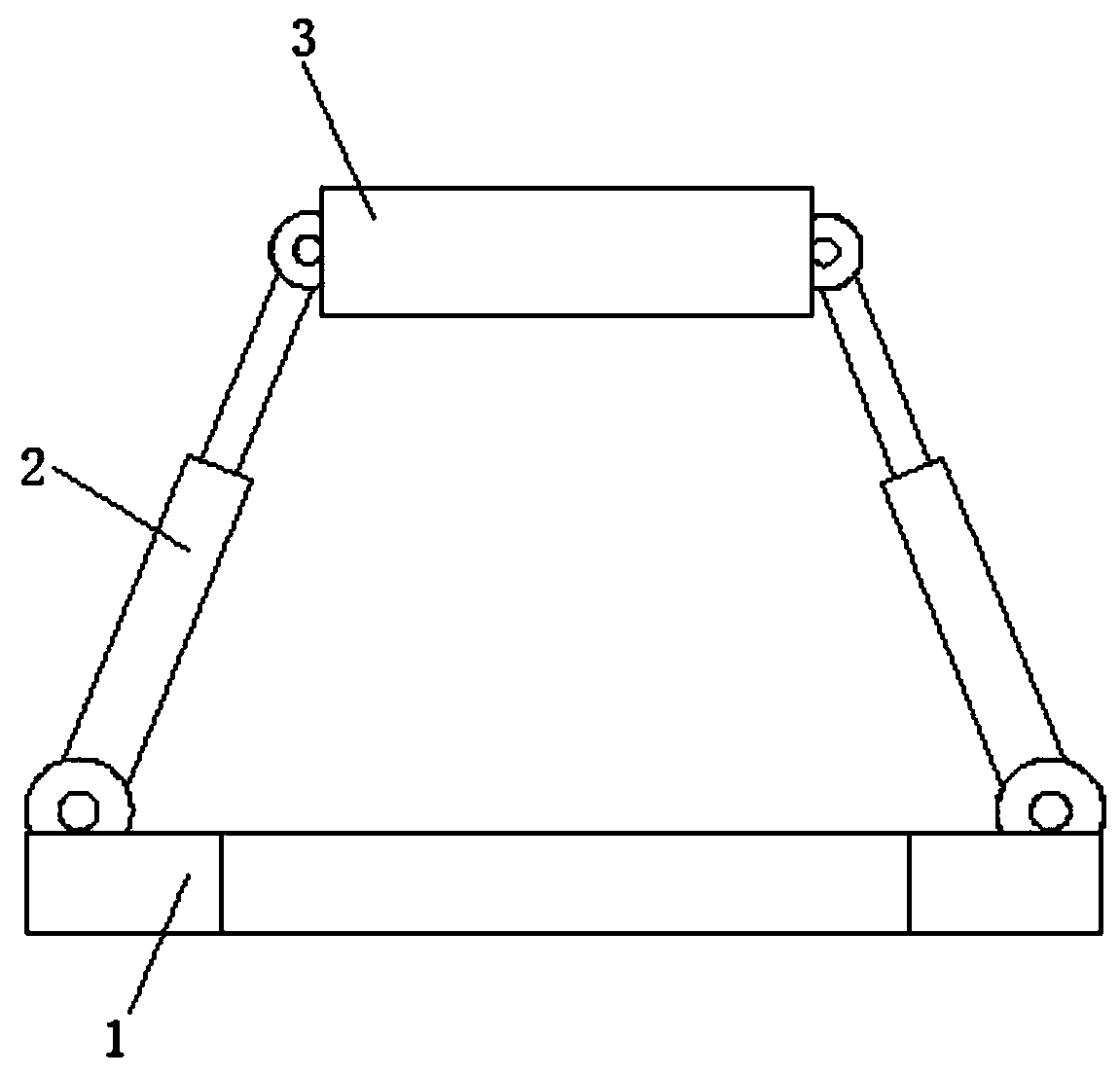 Tree stabilizing device used for forestry planting