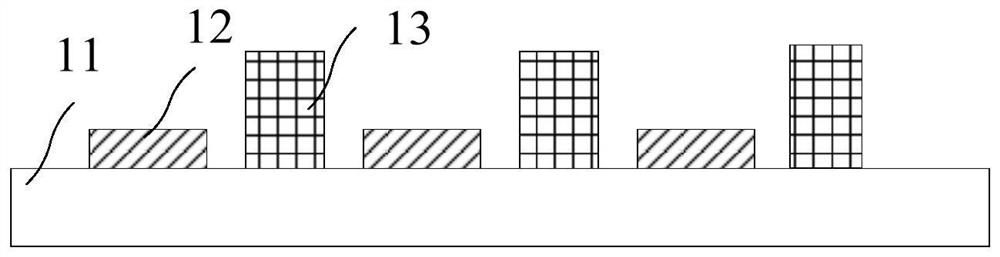 Micro light-emitting diode array substrate and micro light-emitting diode transfer method