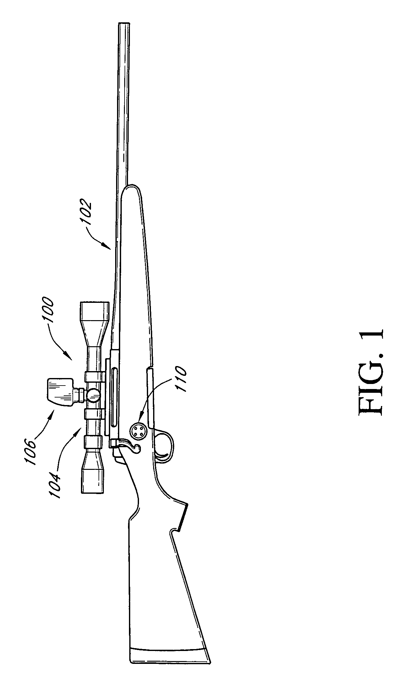 Scope adjustment method and apparatus