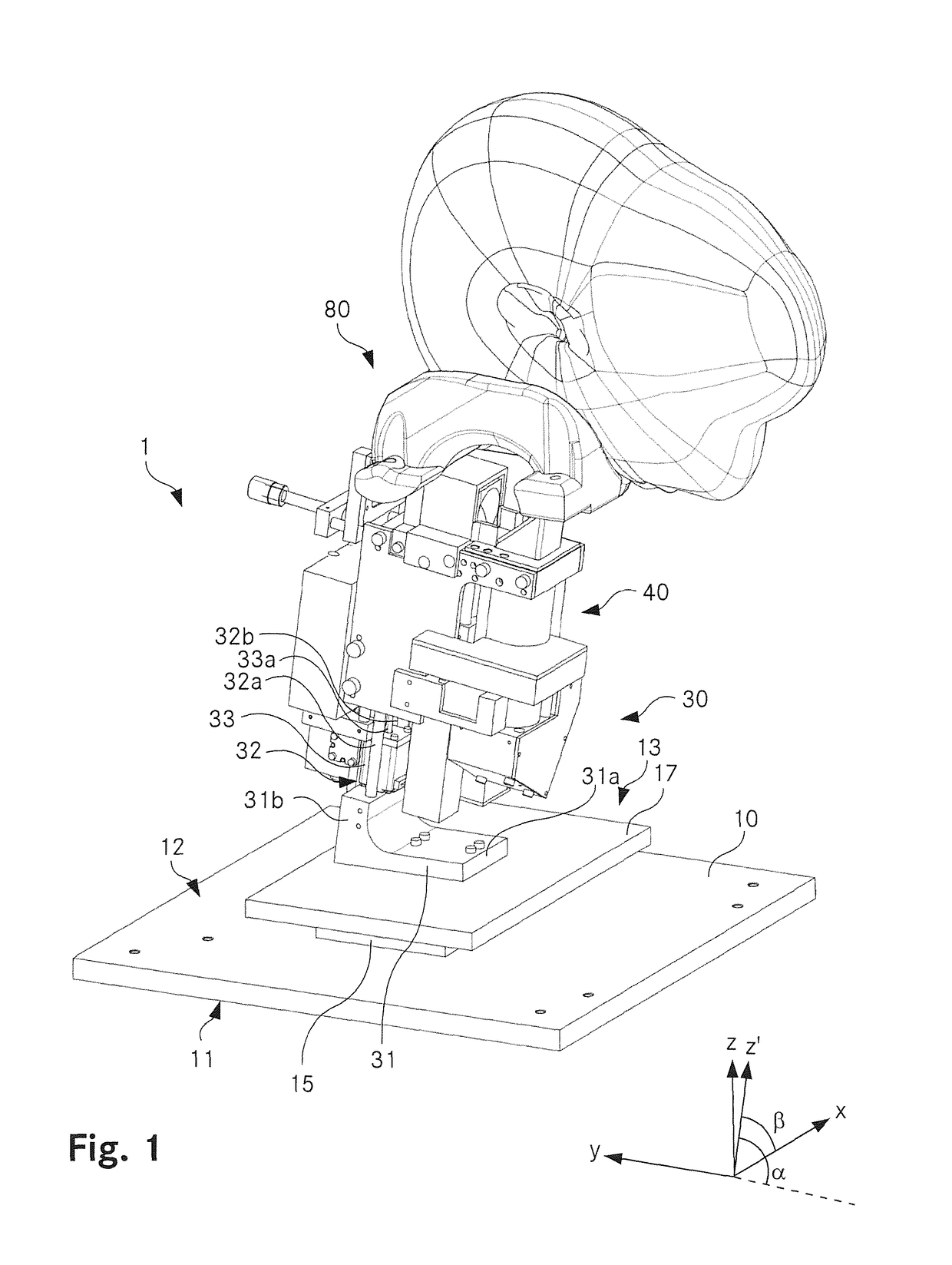 Optical coherence tomography imaging device for imaging a retina of a human subject