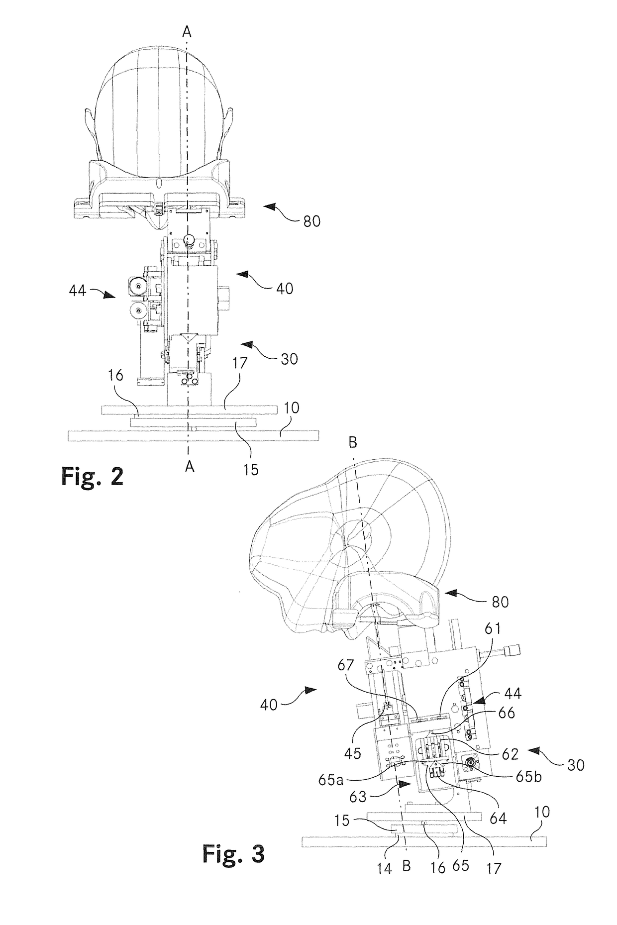 Optical coherence tomography imaging device for imaging a retina of a human subject