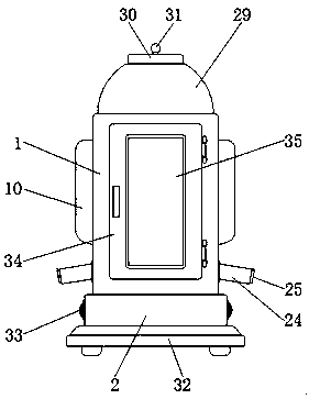 Robot for quickly grinding farm feed