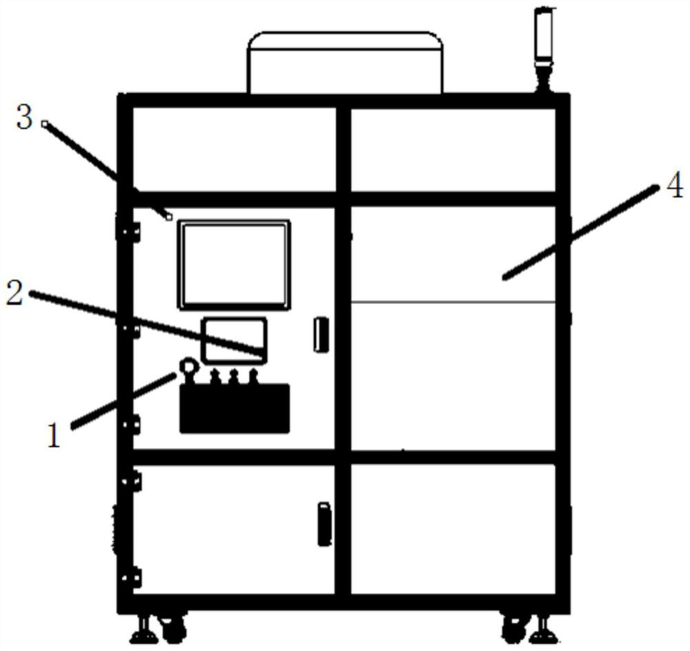 Endoscope optical detection method and device, electronic equipment and storage medium