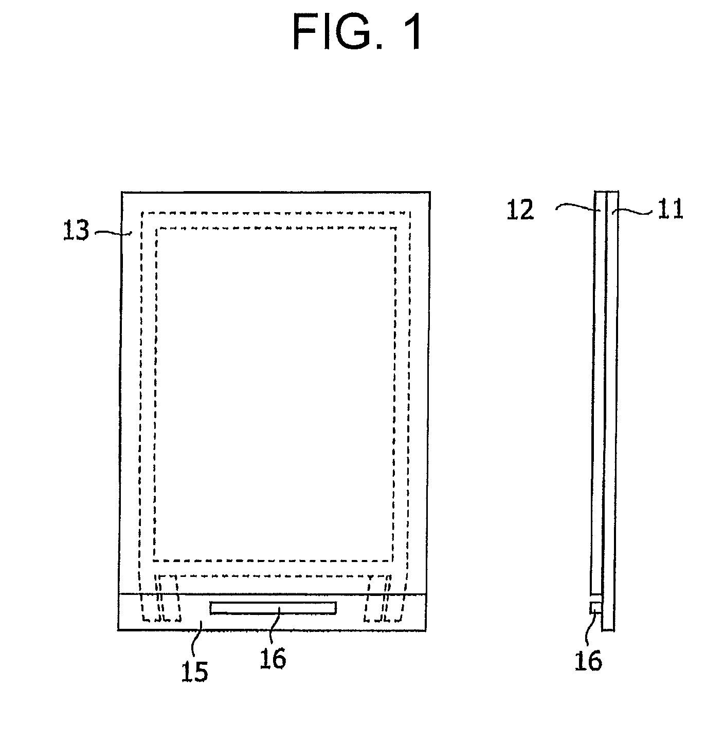 Surface-emitting display device