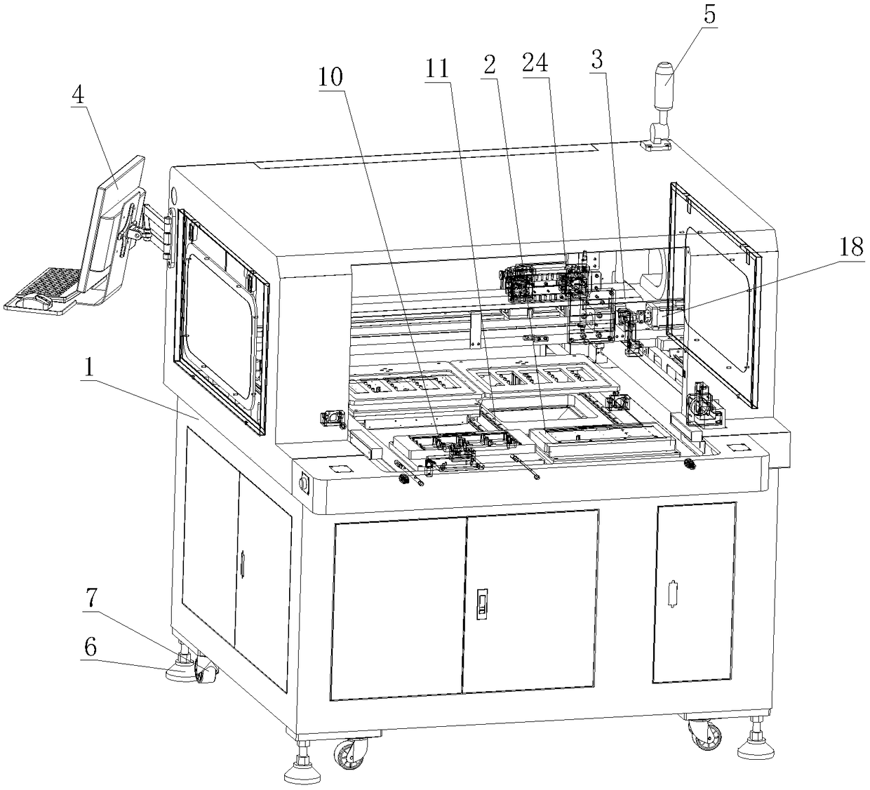 Curved plate separator