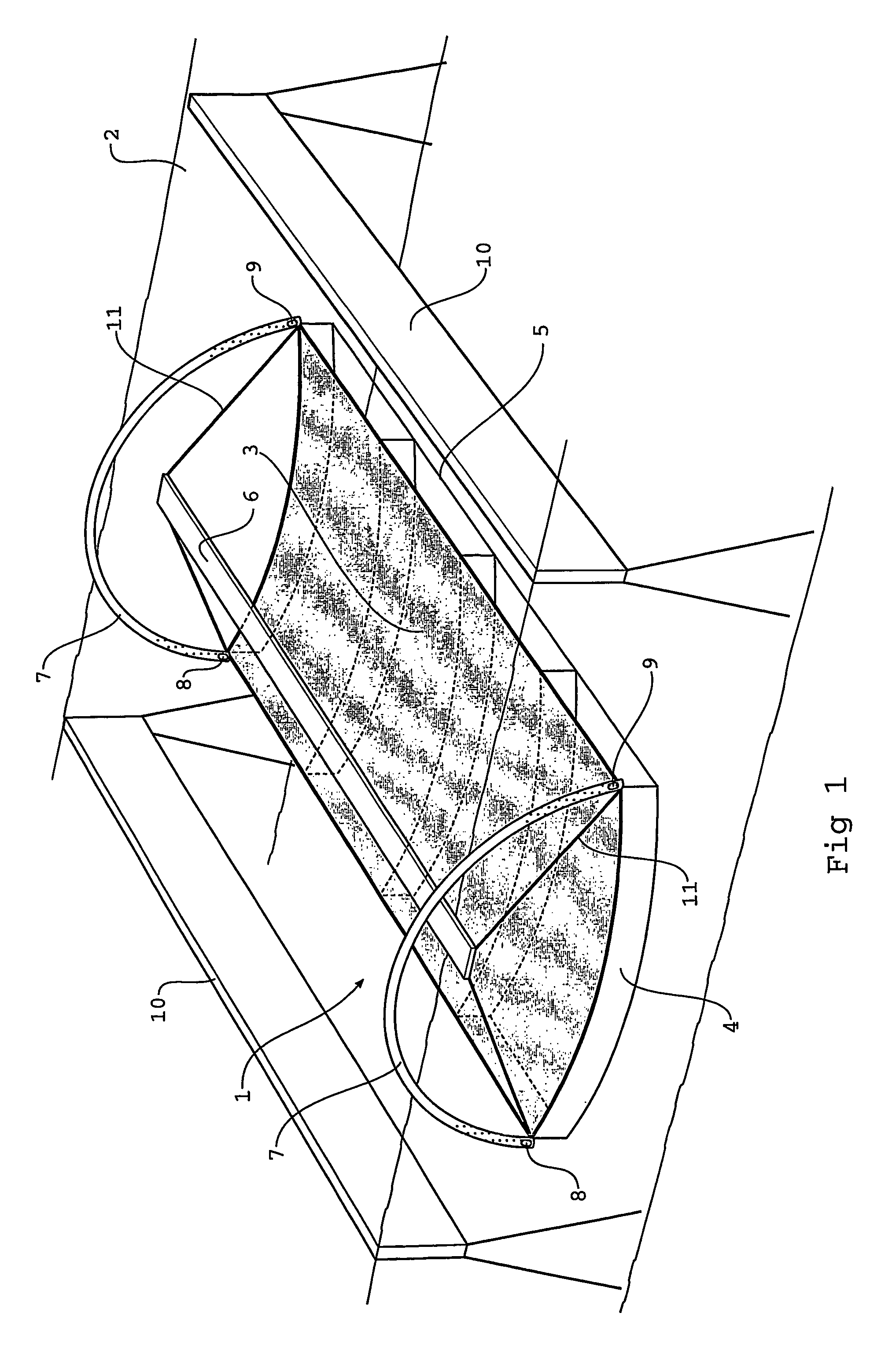 Collector for solar radiation