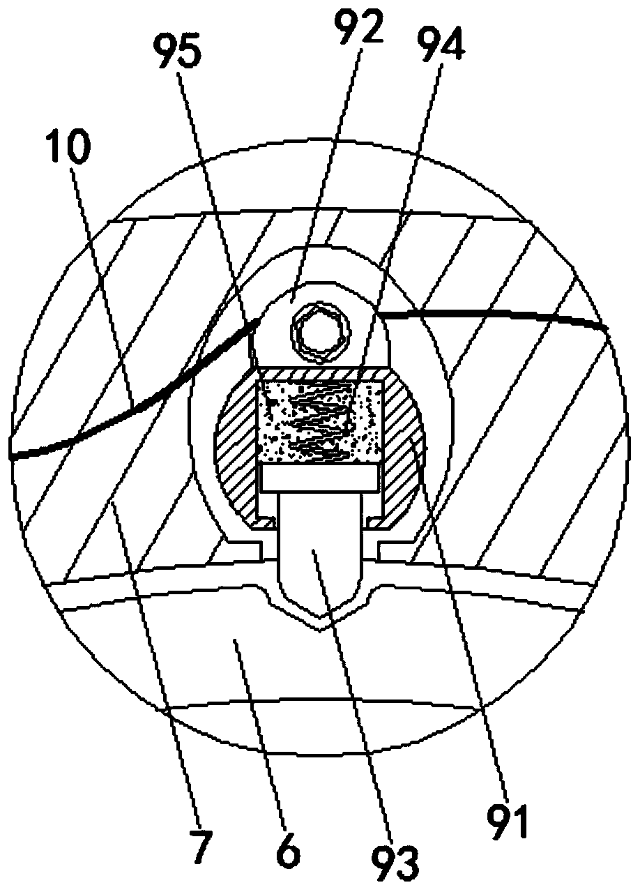 Transmission shaft component stall self-locking mechanism applied to wind generating set