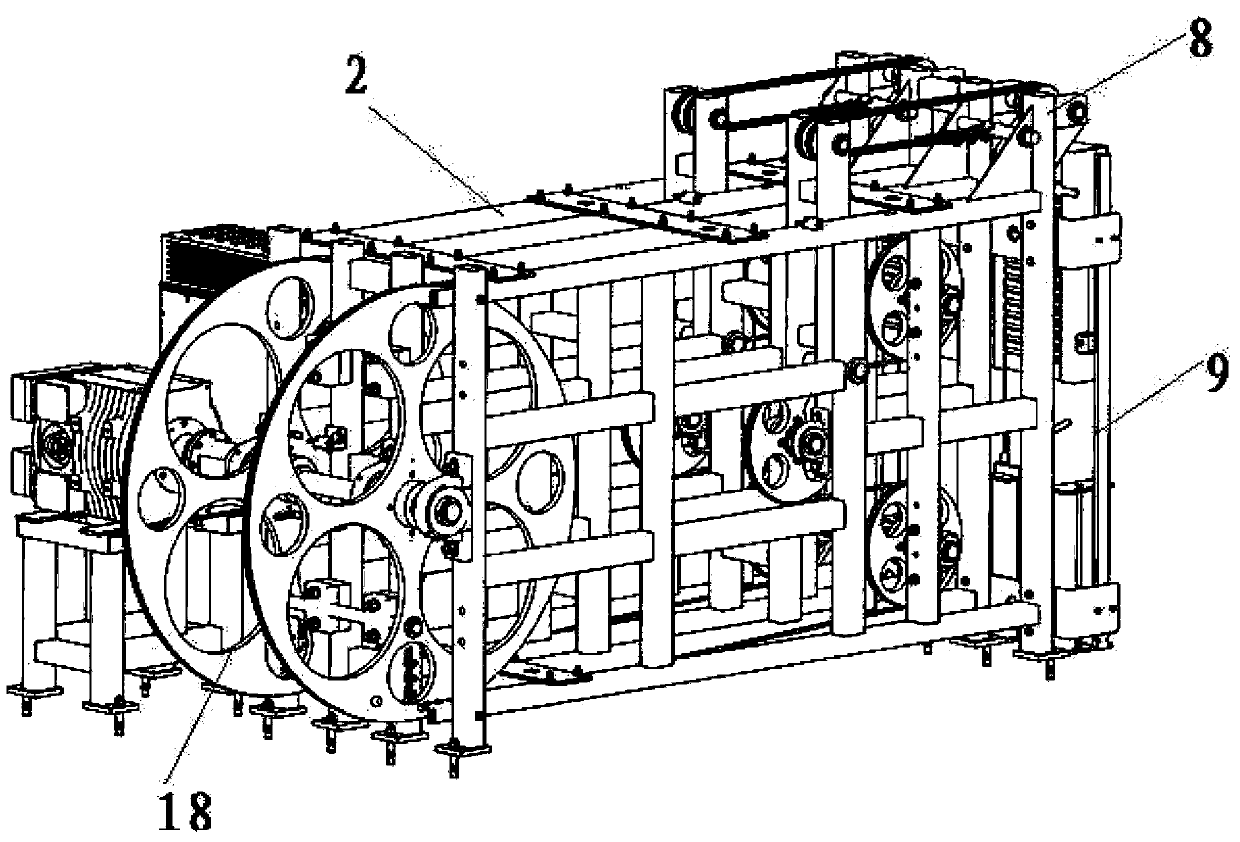 Device for testing bending fatigue of wire rope for elevator, and testing method thereof