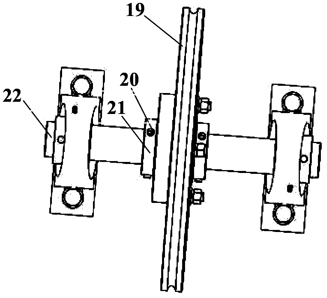 Device for testing bending fatigue of wire rope for elevator, and testing method thereof