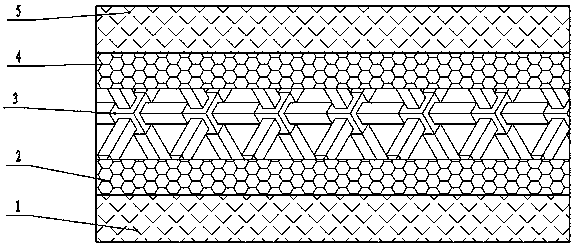 Composite leather fabric capable of preventing heat of evaporation from being lost