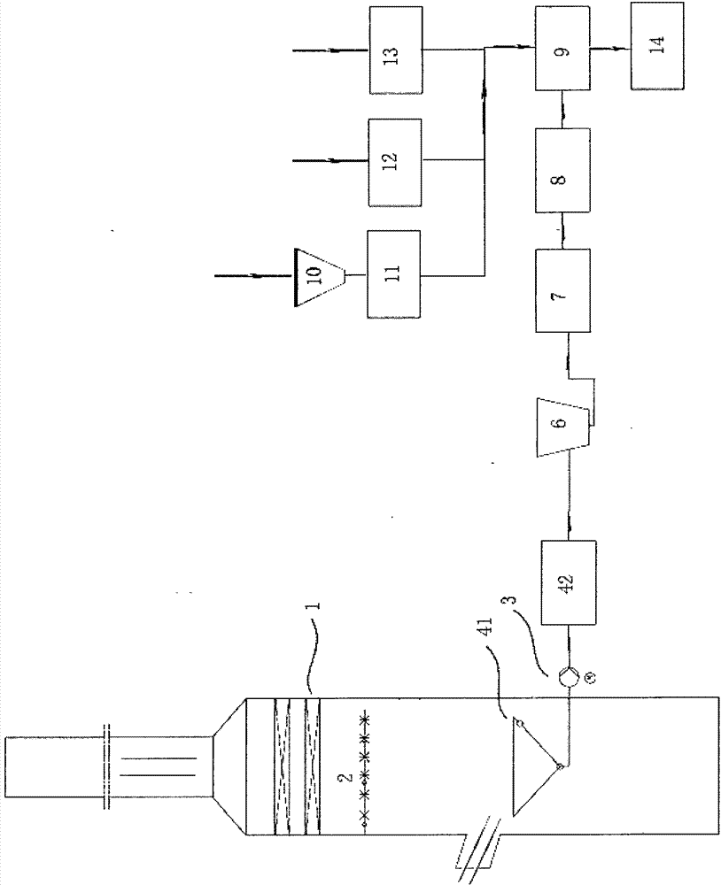 Cement production device and method