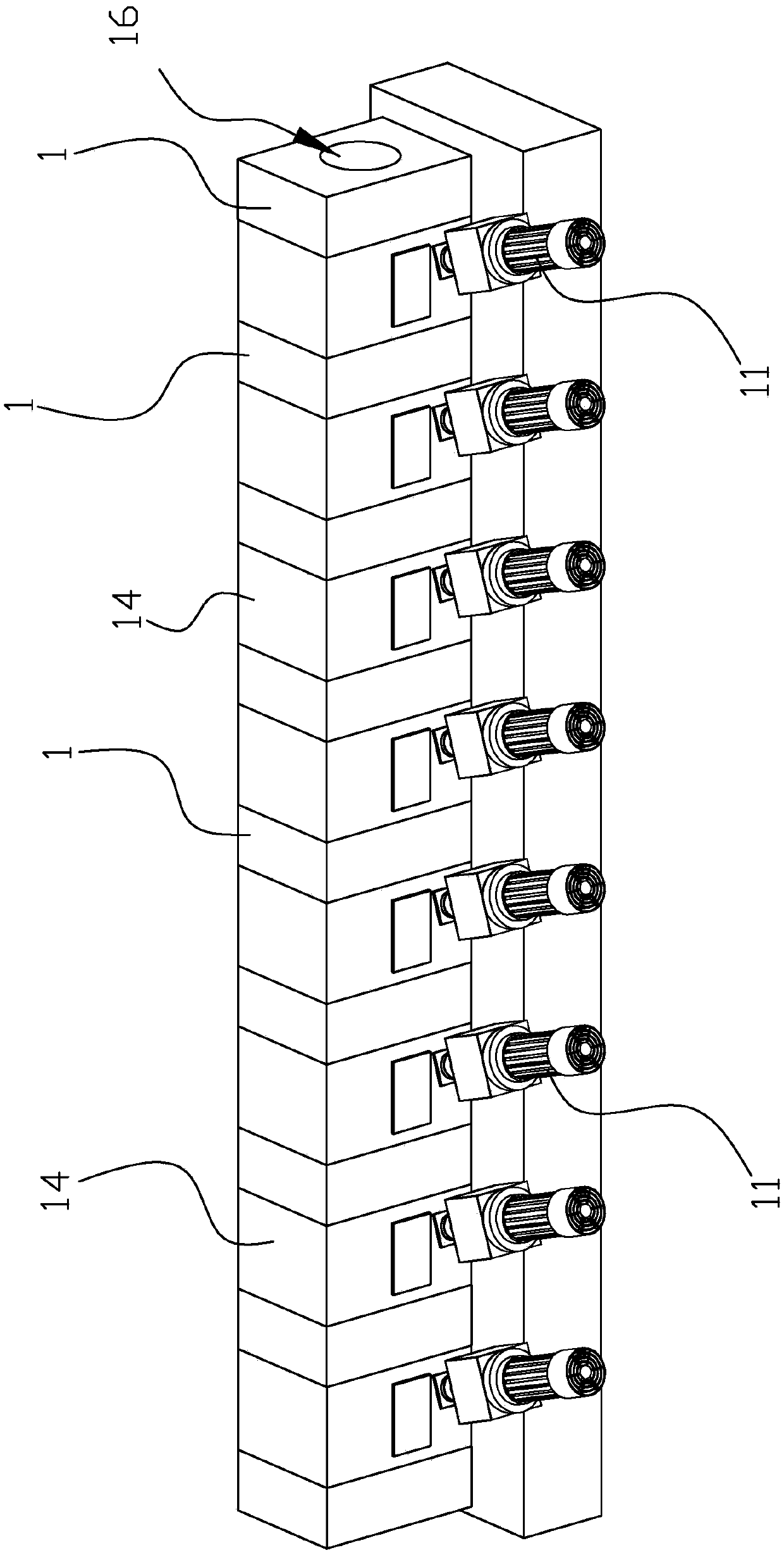 Preparing method for machine barrel inner wall wear-resisting layer