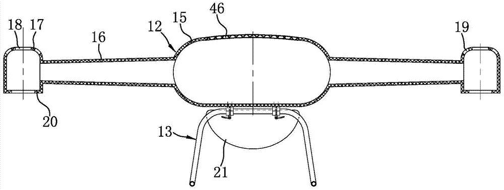 Agricultural four-axis aircraft