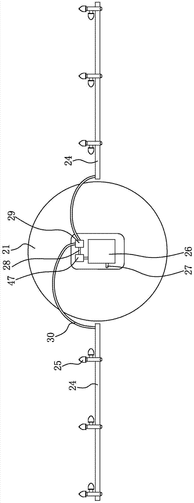 Agricultural four-axis aircraft