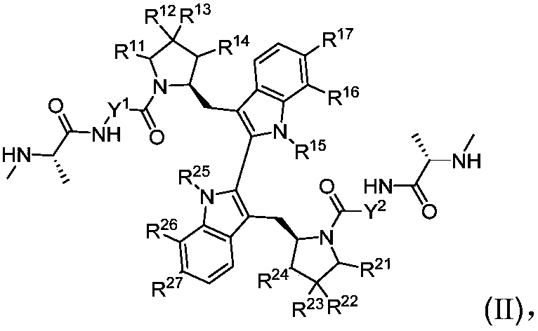 Compound as apoptosis protein inhibitor, and application thereof