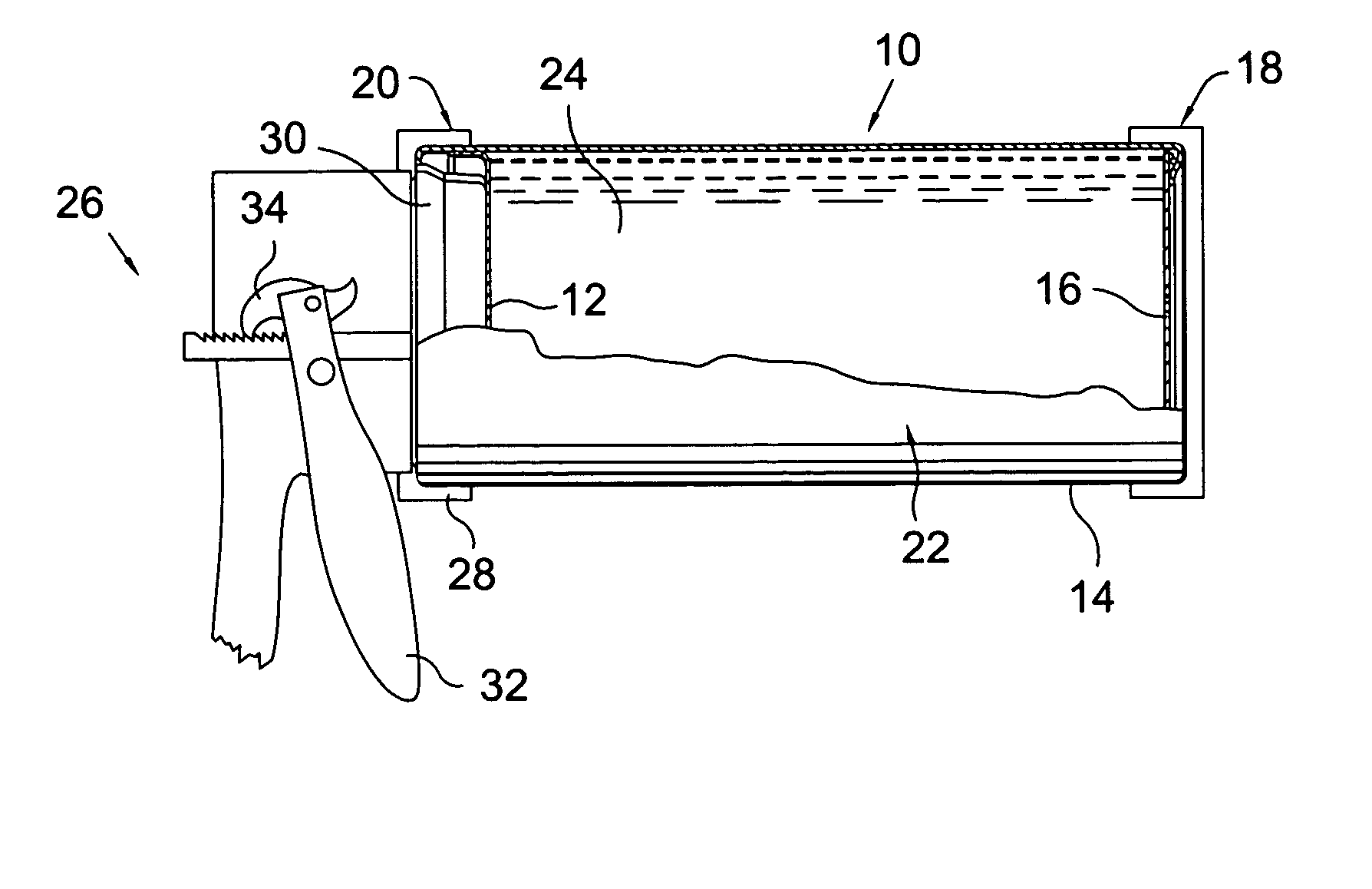 Method of sealing a plug with a food sauce dispensing cartridge