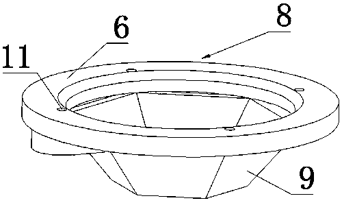 Liquid crystal module hole inner wall light leakage detection method and device