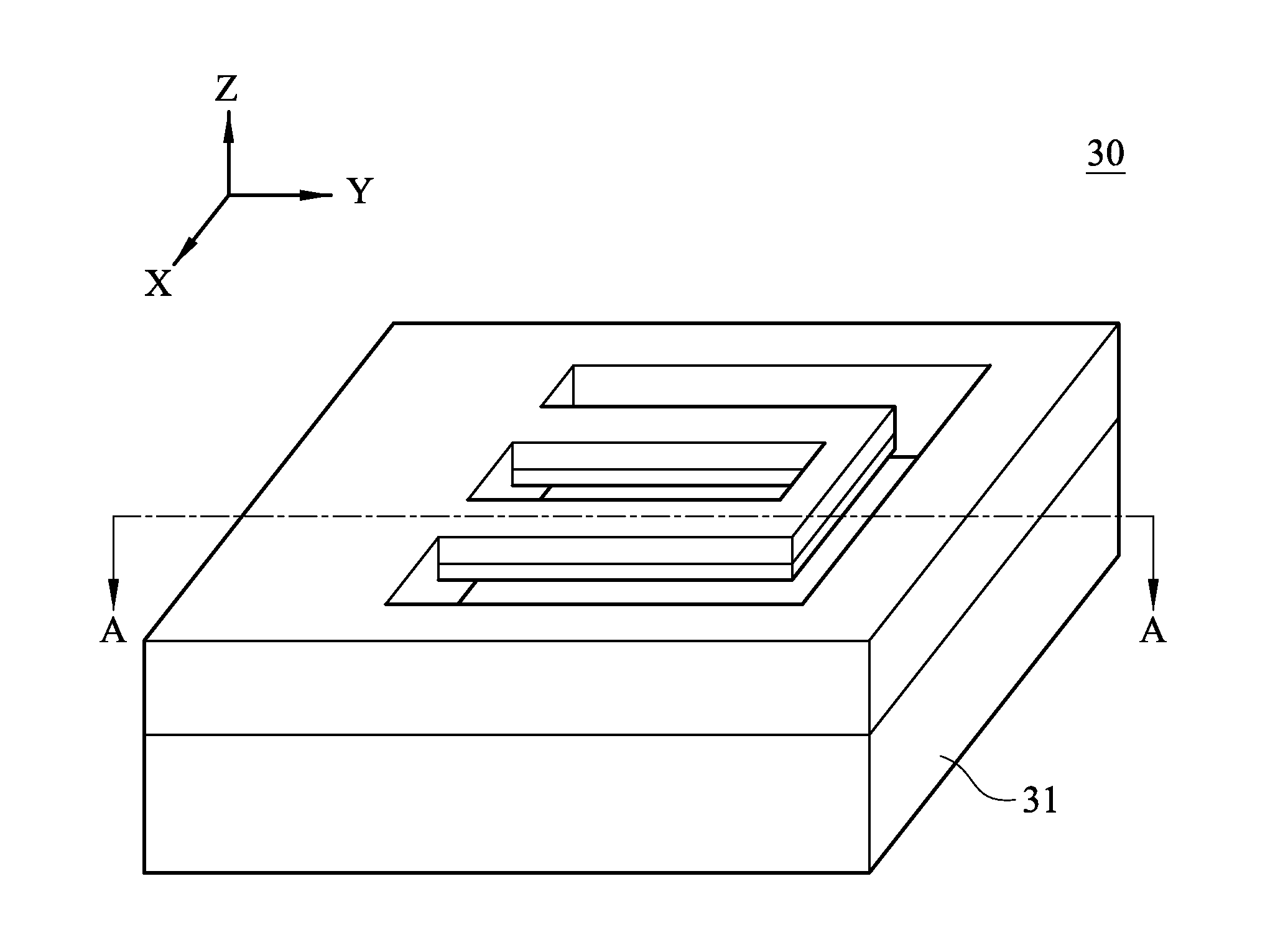 CMOS-MEMS Cantilever Structure