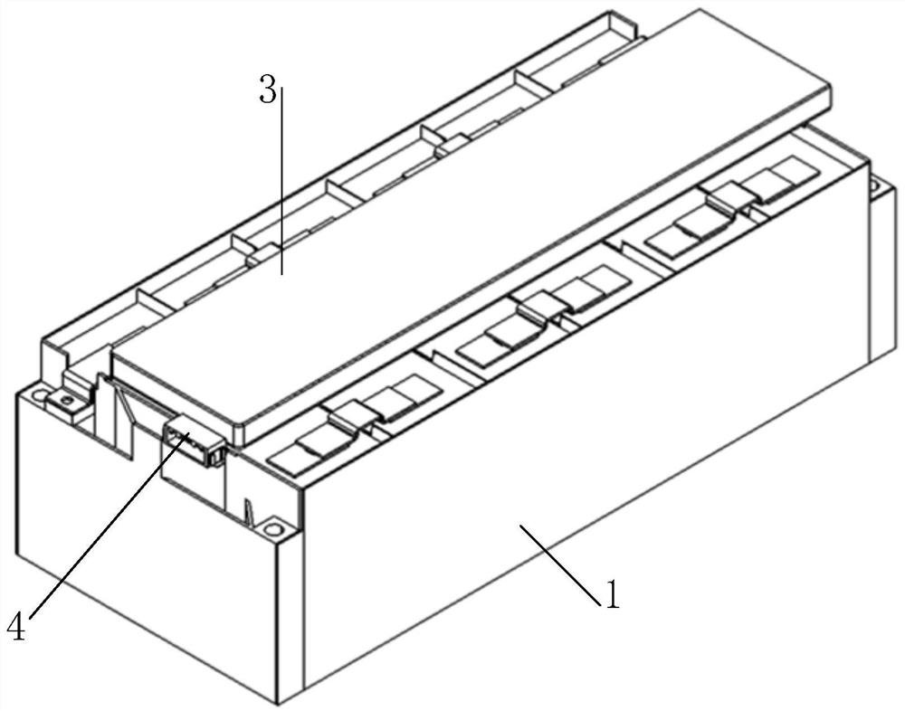 A battery thermal runaway gas discharge device, battery module and automobile