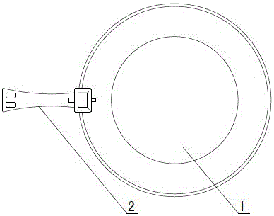 Centralized control type electric heating pot