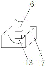 Wood processing dust collection device