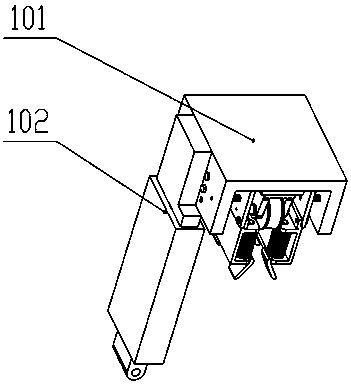 Portable glass skywalk cleaning machine