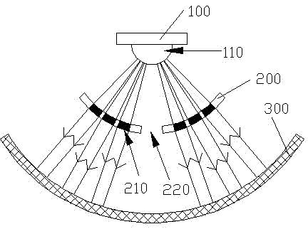 Inductive water outlet system