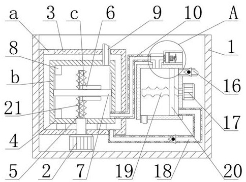 A raw material preheating device for mold processing