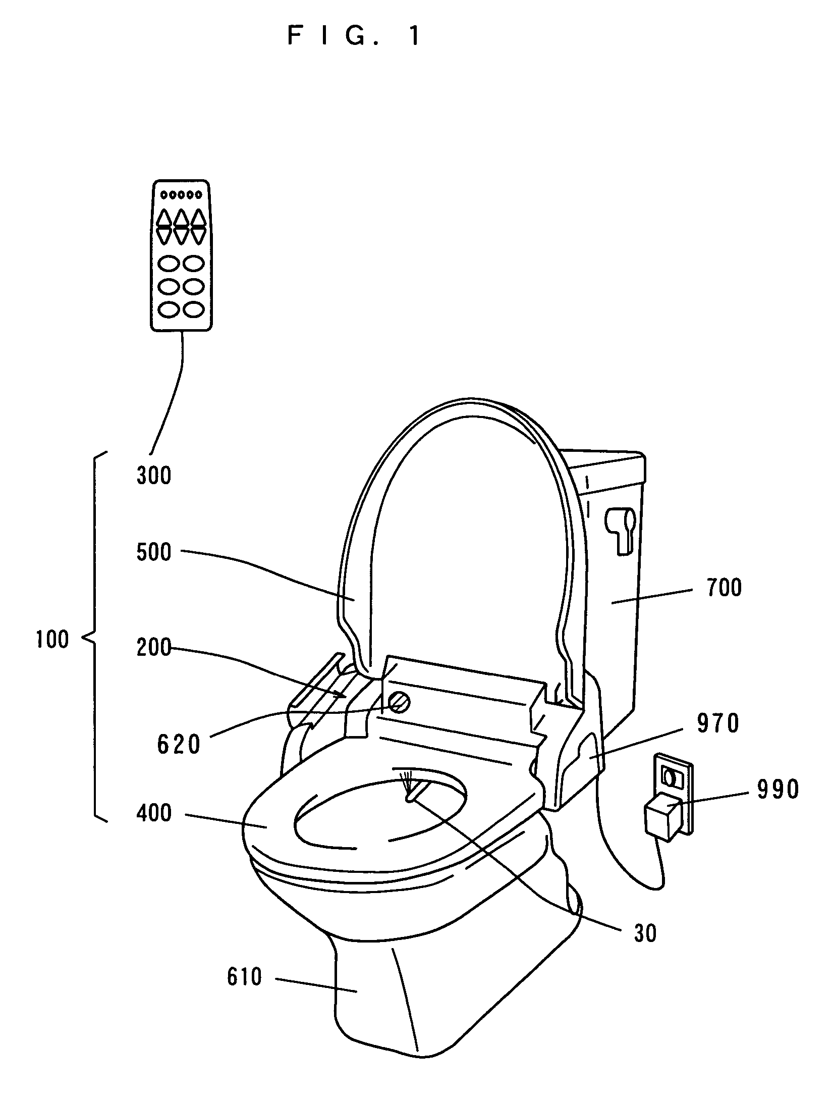 Fluid heating device and cleaning device using the same