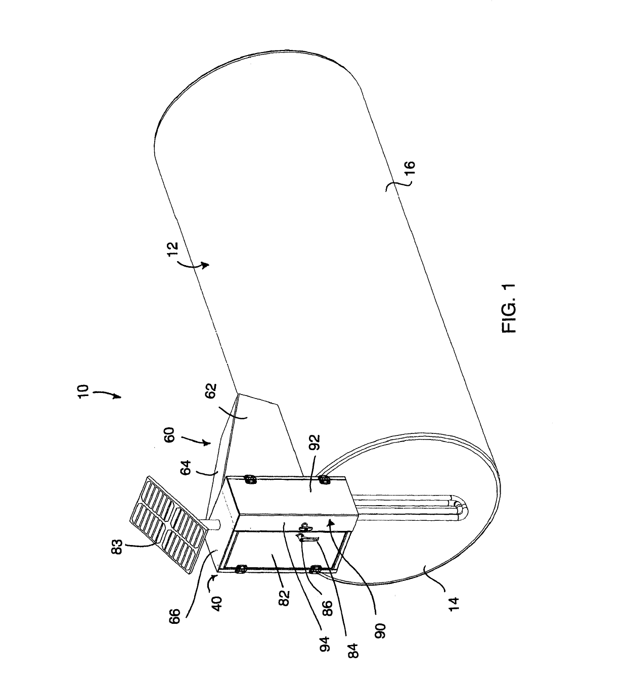 Remote fueling station with fuel pump enclosure