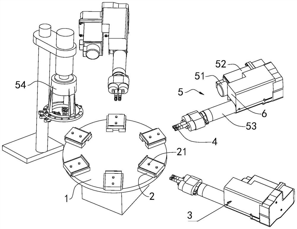 Multi-station multi-hole tapping device for door lock fixing plate