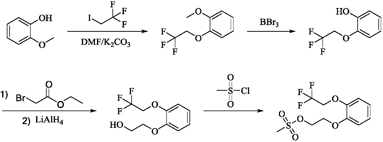 Preparation method of silodosin intermediate