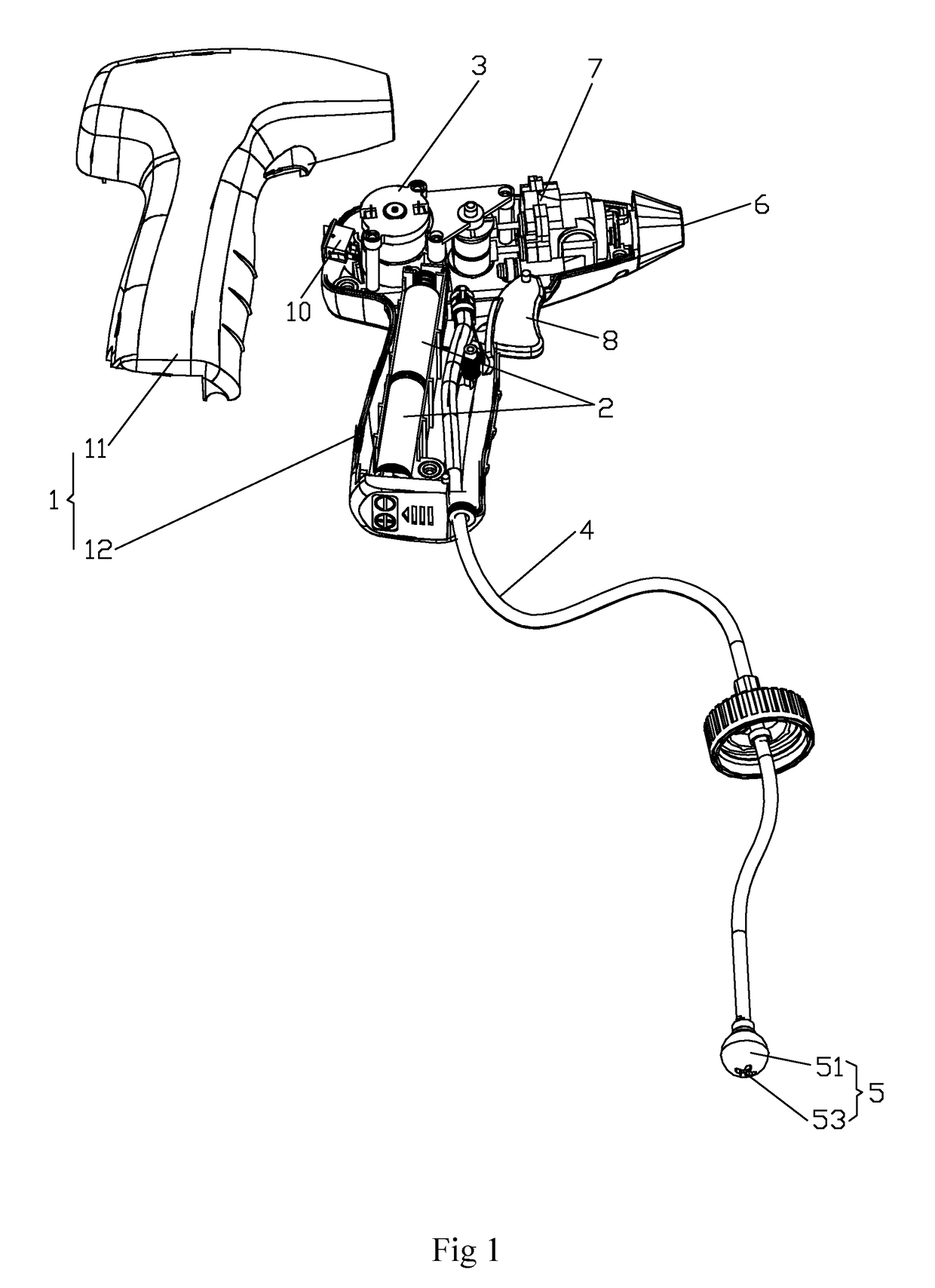 Diaphragm pump sprayer