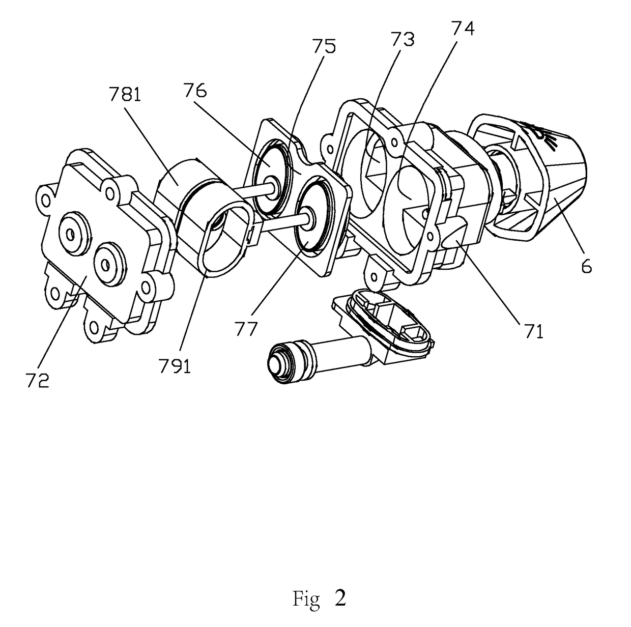 Diaphragm pump sprayer