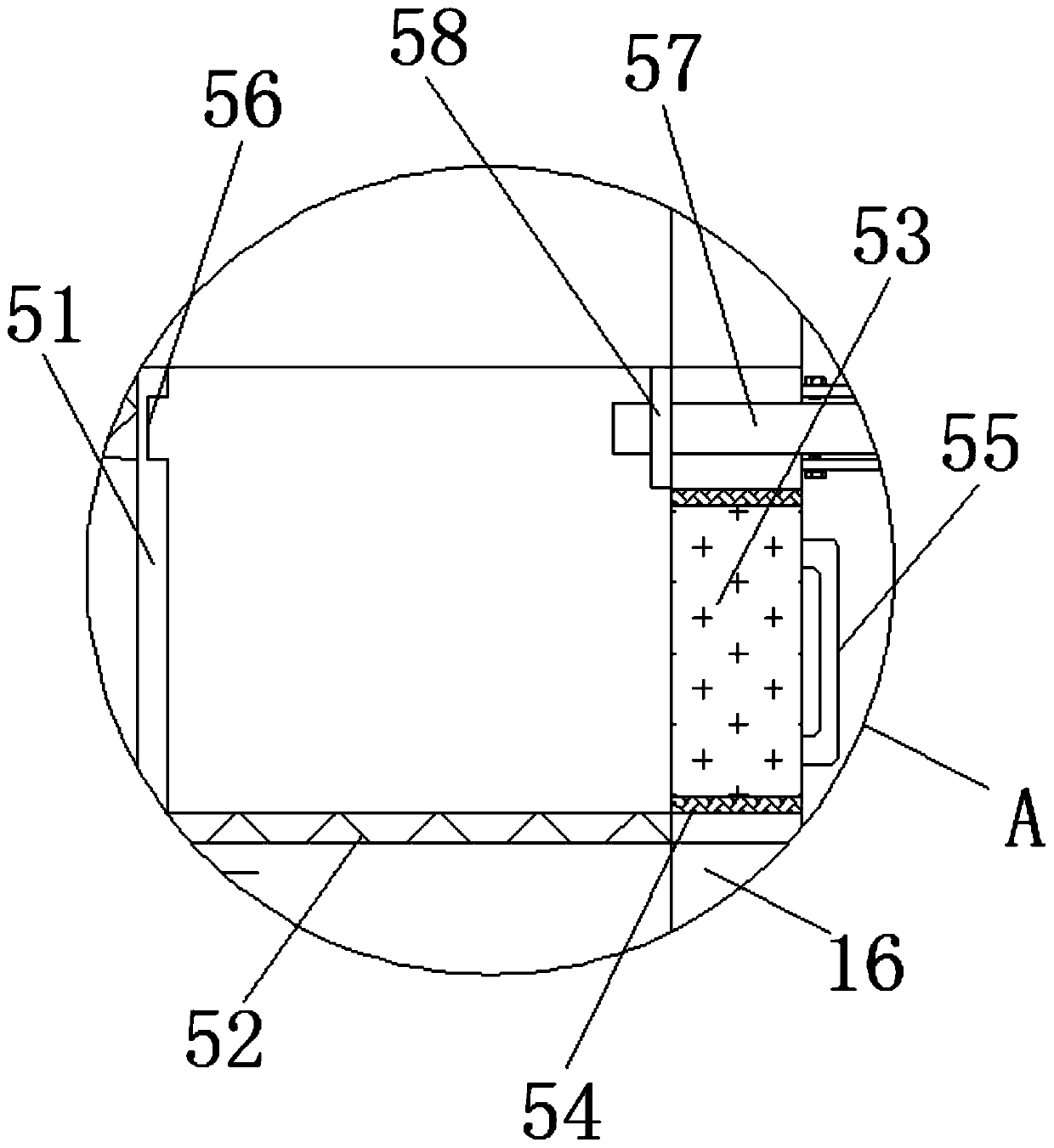 Spraying machine for wet-mixed mortar mechanical spraying construction