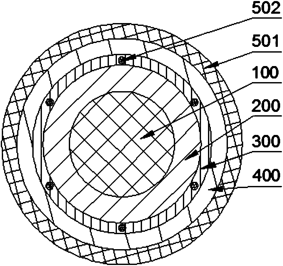 Radiation-free carbon fiber electric heating cable and heating device