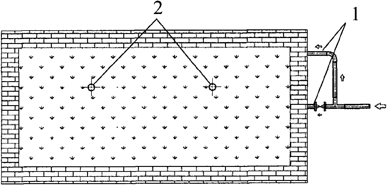 Water treatment technology of inclined plane undercurrent artificial wetland