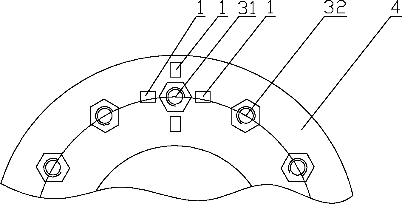 Bolt fault monitoring system and monitoring method thereof