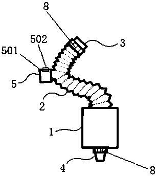 An atomizer for tracheotomy