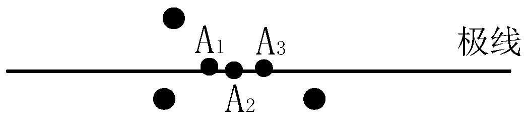 Binocular vision stereo matching method and device based on homonymous mark points